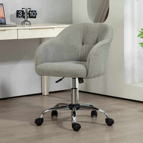 Rootz Ergonomic Home Office Chair - Desk Chair - Executive Seating - Supports Posture - 56cm x 61cm x 86cm - Grey
