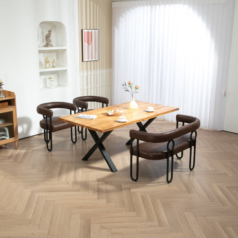 Rootz Double Sofa Bed - PU Leather Couch - Comfy Seating - High Density Foam - 118cm x 53cm x 71cm