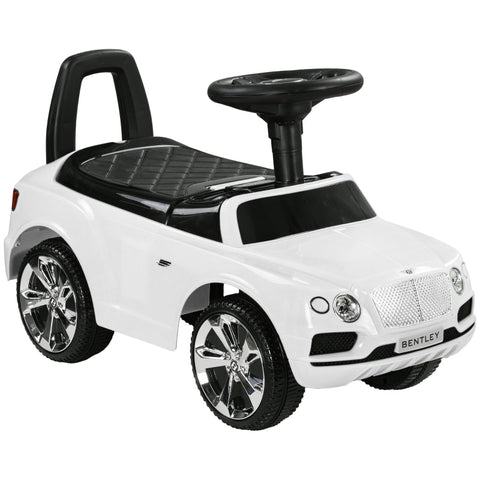 Rootz Bentley Bentayga Ride-On Car - Kids Slide Car - Children's Wheels - Anti-Tip Feature - Comfortable Backrest - Music Play - 67cm x 29cm x 39cm