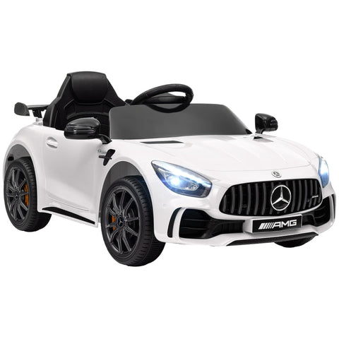 Rootz Mercedes-Benz AMG GTR Kids Electric Car - Ride-On Vehicle - Toy Car - Headlights & Music - 108cm x 67cm x 46cm