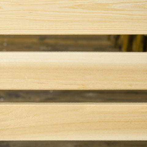 Rootz Garden Lounger 2-Seater - Wooden Swing Bench - Outdoor Seat - Ergonomic Design - 196cm x 120cm x 171cm