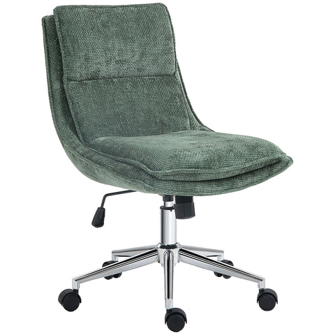 Rootz Ergonomic Office Chair - Fabric Chair - Adjustable Swivel Chair - High-Density Comfort - 52W x 68D x 87-95H cm