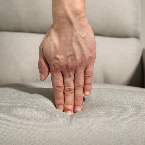 Rootz Relaxation Armchair - TV Armchair - Recliner Chair - Stand-Up Aid - Adjustable Backrest/Footrest - 66 x 90 x 96 cm - Grey