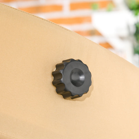 Rootz 2-Seater Garden Swing - Outdoor Porch Swing - Adjustable Roof - Steel Frame - 138 x 106 x 174 cm - Holds 220 kg