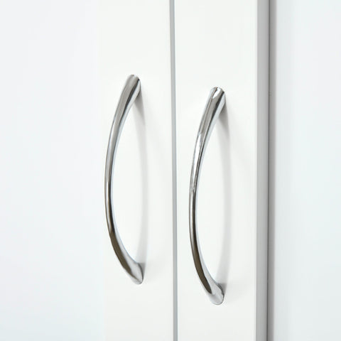 Rootz Kitchen Cart Trolley - Storage Cabinet - Rolling Island - Versatile Organizer - 73L x 50B x 91H cm