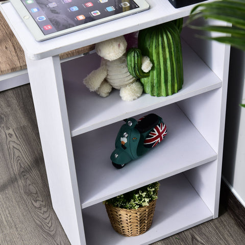 Rootz Multimedia Office Desk - Workstation - Study Table - Ample Storage - 120L x 49W x 72H cm