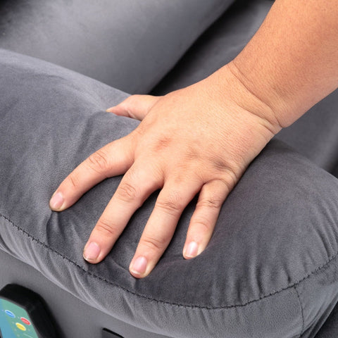 Rootz Electric Recliner Armchair - Massage Chair - Heated Chair - Ultimate Comfort - 91W x 96D x 110H cm