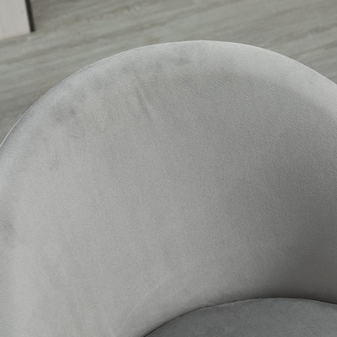 Rootz Scandinavian Dining Chairs Set - Velvet Kitchen Chairs - Ergonomic Seating - 49W x 50D x 77H cm - Multicolor