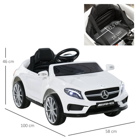 Rootz Mercedes Benz GLA Electric Car - Kids Ride-On - Children's Motorized Vehicle - Remote Control - 100cm x 58cm x 46cm