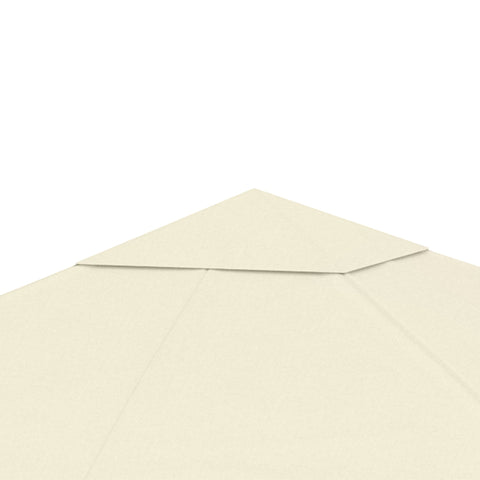 Rootz Replacement Roof for Pavilion Pergola Tent - Garden Canopy - Outdoor Shade - UV Protection - 298cm x 295cm Brown