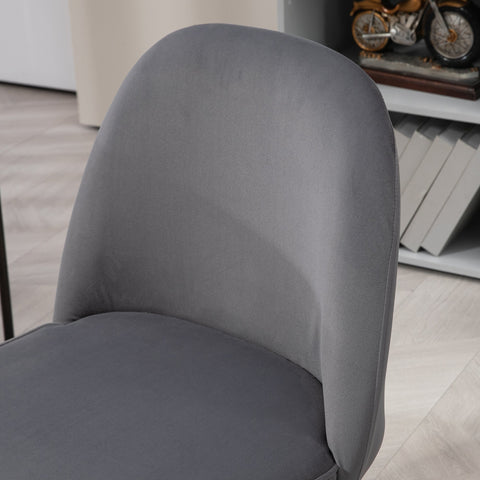 Rootz Home Office Chair - Desk Chair - Swivel Seat - Height Adjustable - 52cm x 52cm x 80-88cm