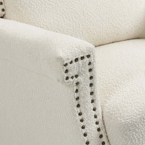 Rootz Swivel Reclining Chair - Armchair - Lounge Chair - Ergonomic Comfort - 80 x 91 x 84 cm