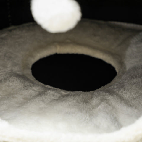 Rootz 4 Tier Cat Barrel - Cat Tower - Indoor Cat House - Scratch & Play - 51cm Ø x 100cm H