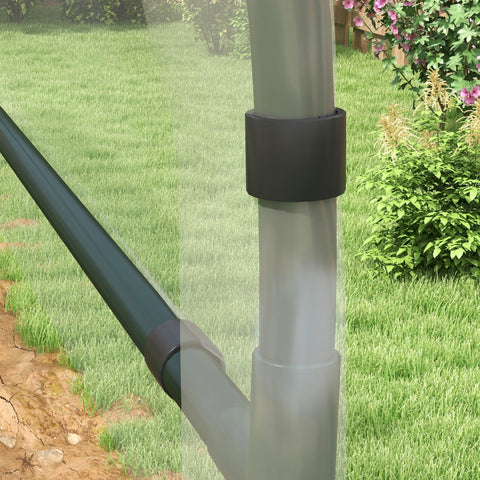Rootz Greenhouse for Tomatoes - Plant Shelter - Garden Structure - Protects Plants - 600cm x 123cm x 171cm