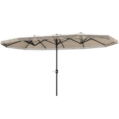 Rootz Double Garden Pavilion - Outdoor Canopy - Sun Shelter - UV Protection - 450 x 265 x 260 cm