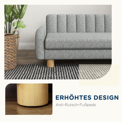 Rootz Dog Bed - Pet Lounger - Dog Cushion - Soft Cushion - Washable Cover - Non-Slip Feet - 94W x 61D x 40H cm