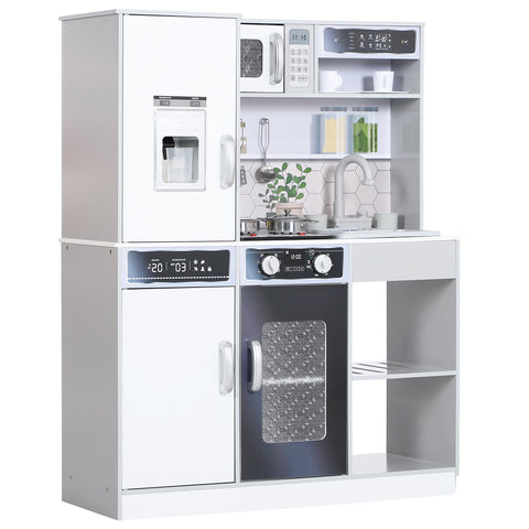 Rootz Play Kitchen Set - Children's Kitchen - Toy Kitchen - Realistic Sounds & Lights - 80cm x 29.7cm x 100.9cm