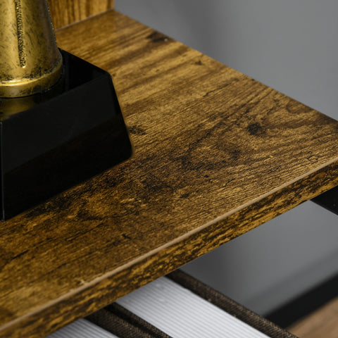 Rootz 5 Tier Industrial Bookcase - Storage Shelf - Living Room Shelf - Maximize Storage - 70L x 35W x 150H cm