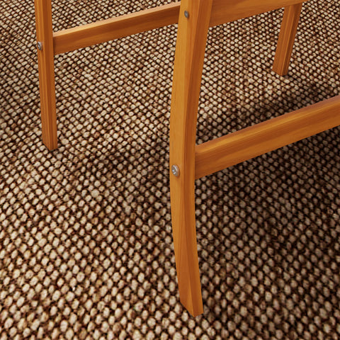 Rootz Garden Furniture Set - Patio Set - Outdoor Seating - Weatherproof Pine - 2 Armchairs with Removable Pillows & Side Table - 55x52x87.5cm Chairs