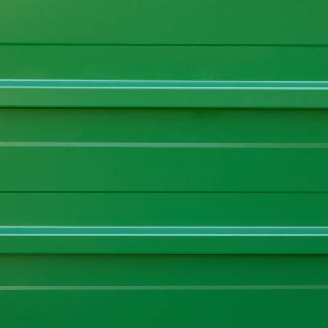 Rootz Metal Raised Bed - 2 Separate Planting Areas - Open Ground - Cold Frame - Easy Assembly - Green - 125 x 47 x 40cm