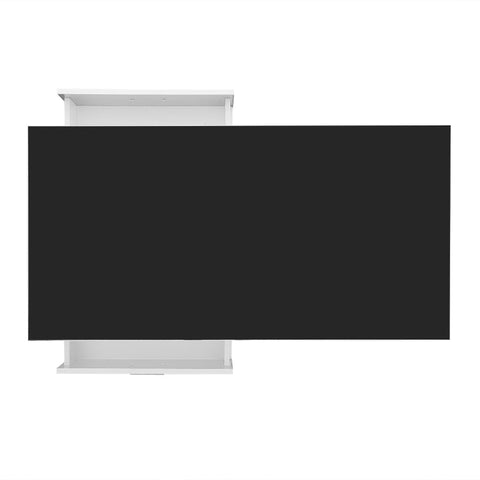 Rootz LED Coffee Table - Modern Center Table - Illuminated Living Room Table - App-Controlled Lighting - 110L x 38.5W x 55H cm