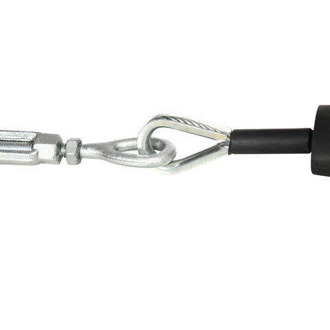 Rootz Kids Rope Slide Kit - Children's Zipline - Playground Set - Sensory Balance - Adjustable Rope 110-140cm - 80kg Capacity