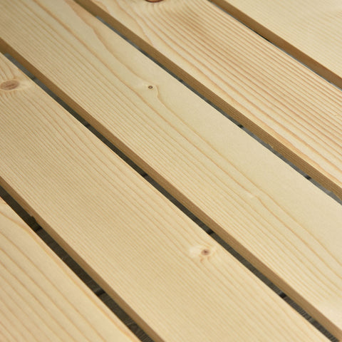 Rootz Upper Bed with Wheels Planting Table - Flower Box - Raised Bed - Drainage & Easy Mobility - 118 x 55 x 83 cm