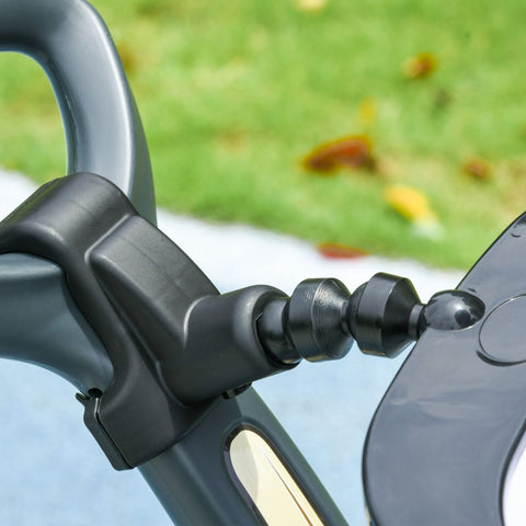 Rootz 3-in-1 Robot Push Car - Ride-On Toy - Convertible Car - Removable Sun Canopy - Lights and Music - 96cm x 39cm x 90cm