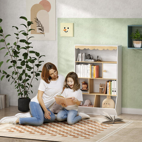 Rootz Children's Shelf - Kids Book Stand - Nursery Storage Unit - Safety Features - 80cm x 35cm x 122cm