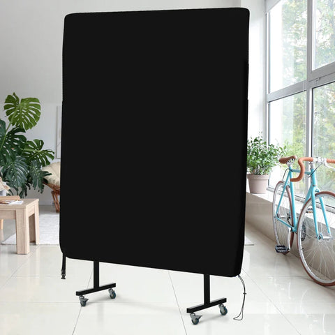 Rootz Table Cover - Table Tennis - Waterproof - UV Resistant - Polyethylene - Black - 275L x 153W x 5H cm