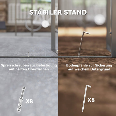 Rootz 3x3m Garden Pavilion - Gazebo - Outdoor Shelter - UV30+ Protection - Enhances Airflow - 298cm x 298cm x 279cm