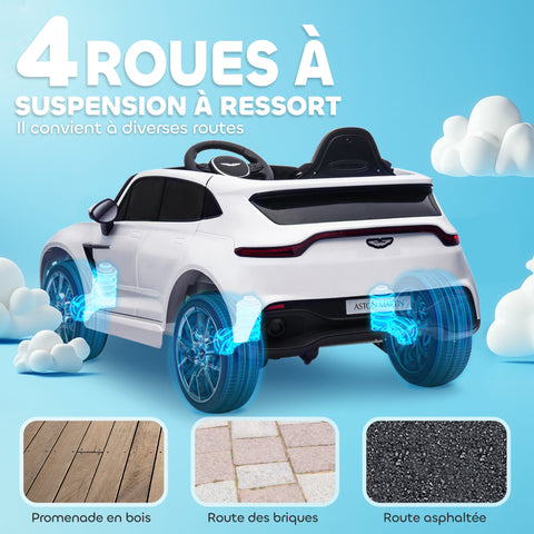 Rootz Aston Martin DBX Electric Car - Kids Ride-On - Remote Control Vehicle - Interactive Learning - 106 x 62 x 51.5 cm