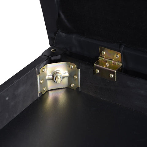 Rootz Piano Stool - Performance Bench - Music Seat - Comfortable Faux Leather Cushion - Durable Rubber Wood - Ample Storage - 76cm x 36cm x 50cm