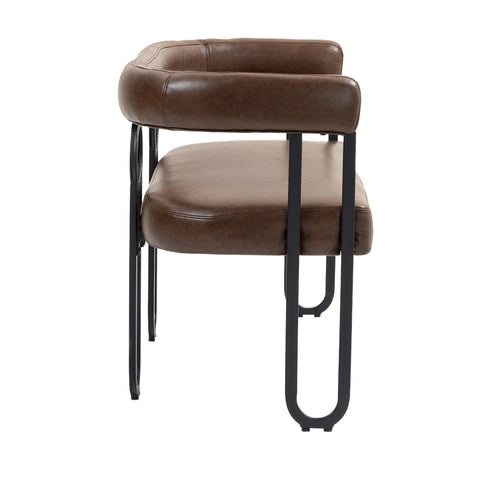 Rootz Double Sofa Bed - PU Leather Couch - Comfy Seating - High Density Foam - 118cm x 53cm x 71cm