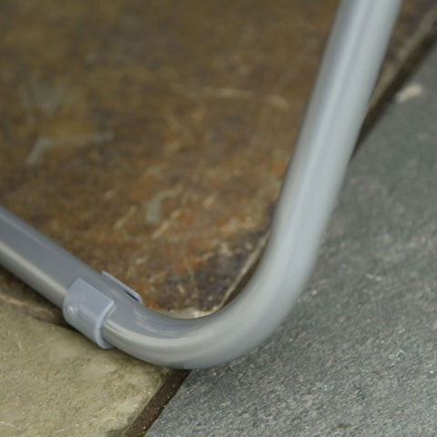 Rootz 2-delige set opvouwbare tuinstoelen - ligstoel - buitenfauteuils - op 5 niveaus verstelbare rugleuning - opvouwbaar - gedempt - 60 cm x 75 cm x 102 cm