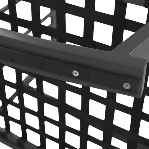 Rootz 3 Piece Outdoor Furniture Set - Patio Rocking Chairs - Modern Porch Seating - Superior Comfort - Chairs 59x94x74cm, Table 42x40x38cm