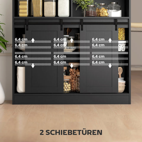 Rootz Convertible Bar Table - Pull-Out Bar Table - L-Shape Kitchen Counter - Ample Storage - 187.5cm x 35cm x 105cm