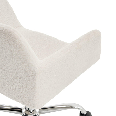 Rootz Swivel Leisure Chair - Office Chair - Dressing Room Seat - Cloud-like Comfort - 55.8L x 55.1W x 83.8H cm