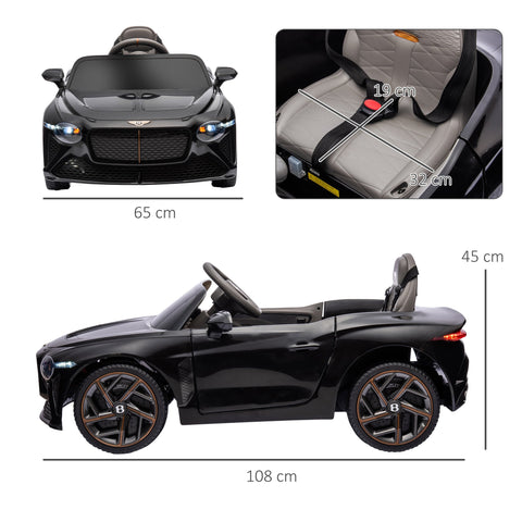 Rootz Electric Car for Children - Kids Ride-On - Toy Car - Remote Control & Safety Features - 108cm x 65cm x 45cm
