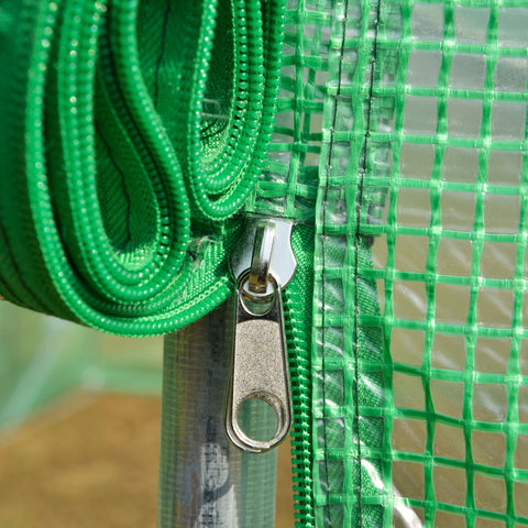 Rootz Large Garden Greenhouse Tunnel - Plant Shelter - Weather-Proof Grow Tents - Year-Round Use - 800cm x 300cm x 200cm