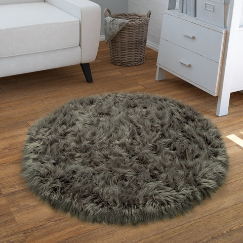 Faux Fur Rug – Ultra Soft & Fluffy – Durable – Easy Care – Animal-Friendly