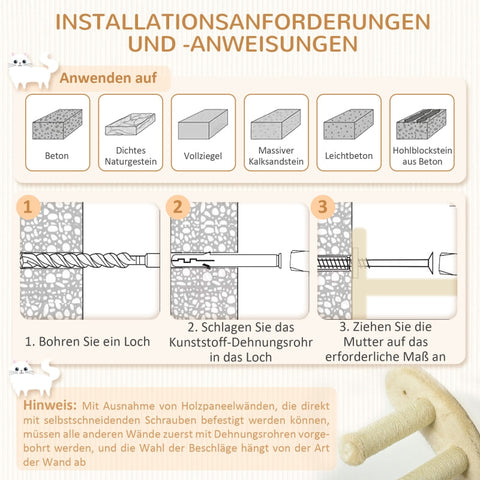 Rootz Cat Stairs 4 Piece Set - Cat Climbing Steps - Feline Play Platforms - Space-Saving Design - Durable Chipboard - Multi-Functional - 44W x 22D x 28H cm