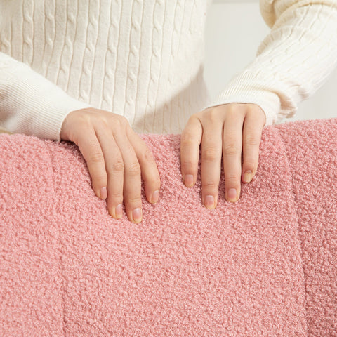 Rootz Rocking Chair - Cozy Armchair - Velvet Wingless Chair - Thick Padding - 70cm x 94cm x 100cm