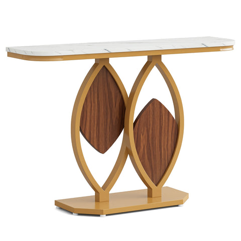 Rootz Console Table - Entry Table - Hallway Table - Scratch Resistant - 110cm D x 30cm W x 79cm H