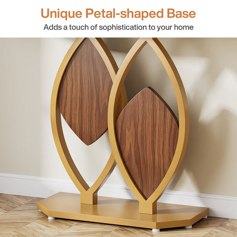 Rootz Console Table - Entry Table - Hallway Table - Scratch Resistant - 110cm D x 30cm W x 79cm H