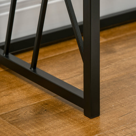 Rootz Console Table - Hallway Table - Industrial Design - Sturdy Metal Frame - 120cm x 35cm x 75cm