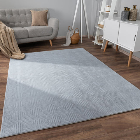 Soft Short Pile Rug – Modern Patterns – Durable & Easy to Clean – Polyester