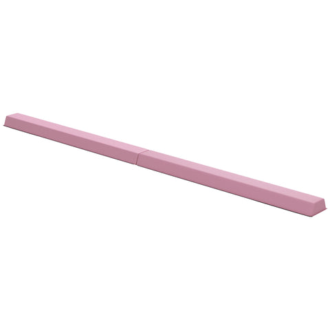 Rootz 2.4m Foldable Balance Beam - Training Beam - Gymnastics Beam - Non-Slip Surface - 236cm x 10/15cm x 6.5cm