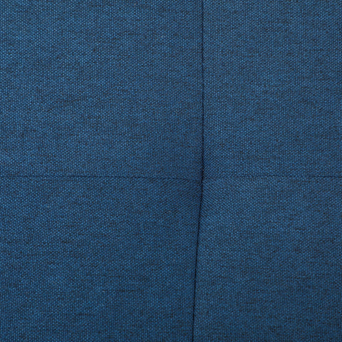 Rootz Blue Storage Bench - Ottoman - Corridor Bench - Button Stitch Elegance - 125.1cm x 48.9cm x 41.3cm