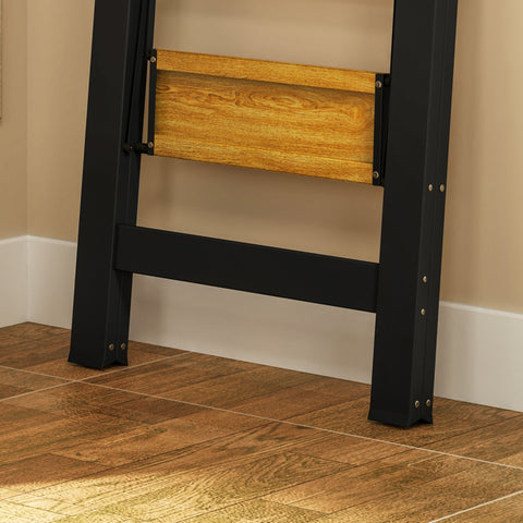 Rootz 2-Step Ladder - Step Stool - Folding Steps - Non-Slip Platform - Metal - 48L x 44.3H cm